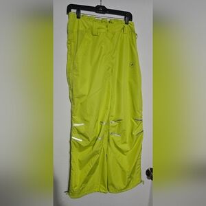 adidas by Stella McCartney Womens Woven Track Pants Green JG5783 Size Small NWT